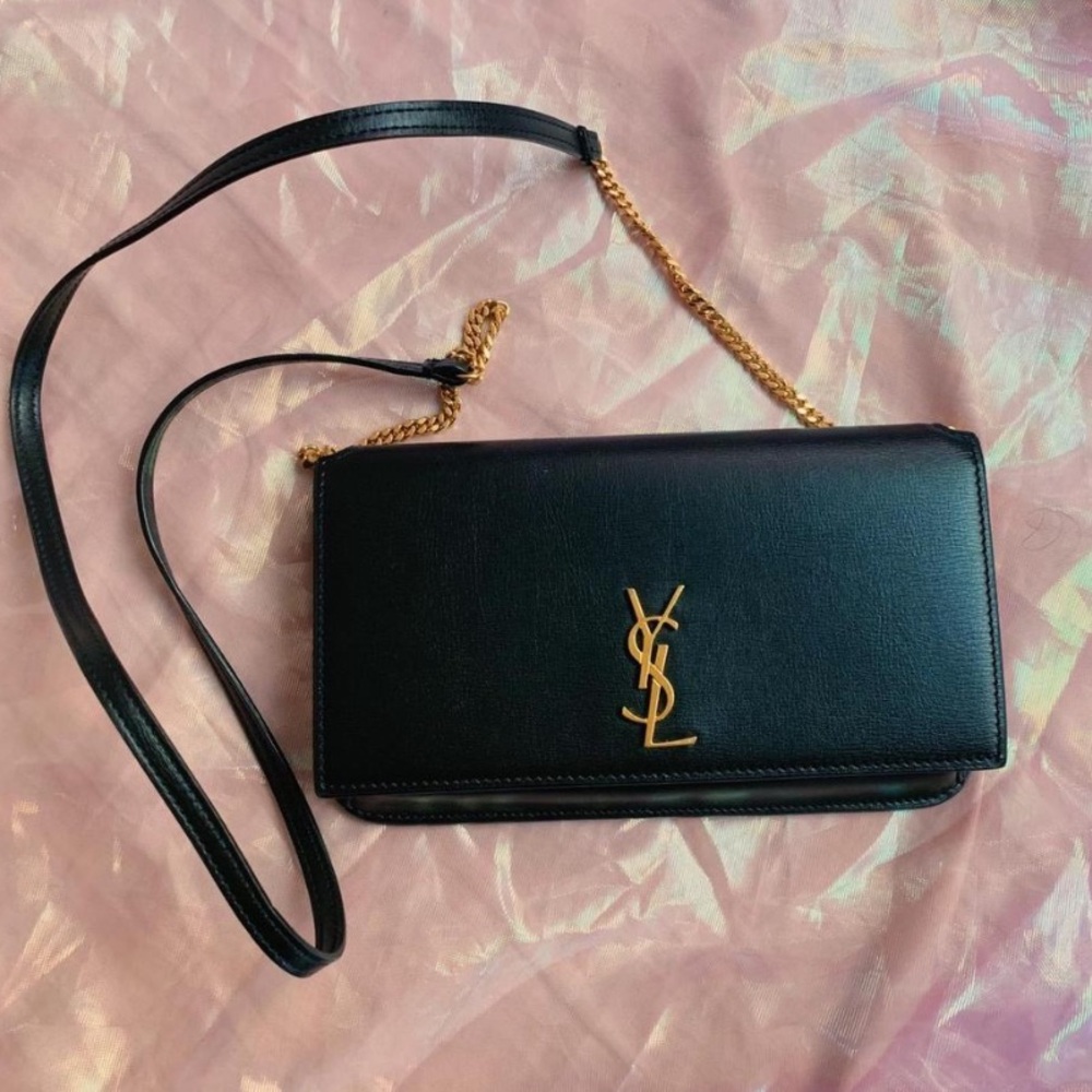 Ysl mini phone holder shoulder bag